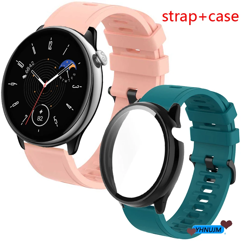 Strap For Amazfit GTR Mini Smart Watch Strap Silicone Watchband Full Screen Protector Case
Strap For Amazfit GTR Mini Smart Watch Strap Silicone Watchband Full Screen Protector Case