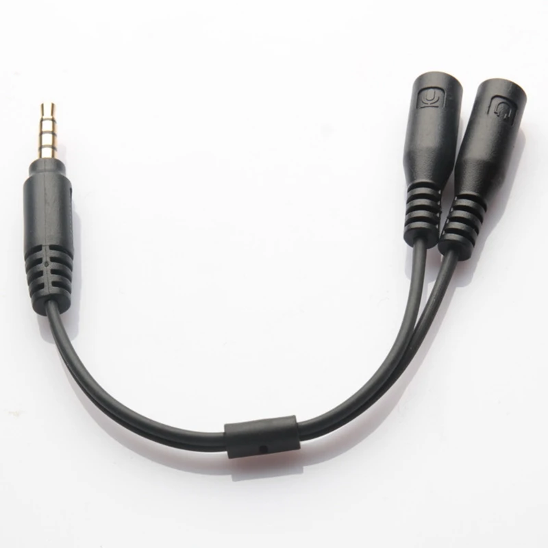 Headphone Y Splitter 3.5mm Extension Cable Audio Stereo 3.5mm Male to 2 Port 3.5mm Female Microphone Spliter Gold Plated Adapter
Headphone Y Splitter 3.5mm Extension Cable Audio Stereo 3.5mm Male to 2 Port 3.5mm Female Microphone Spliter Gold Plated Adapter
