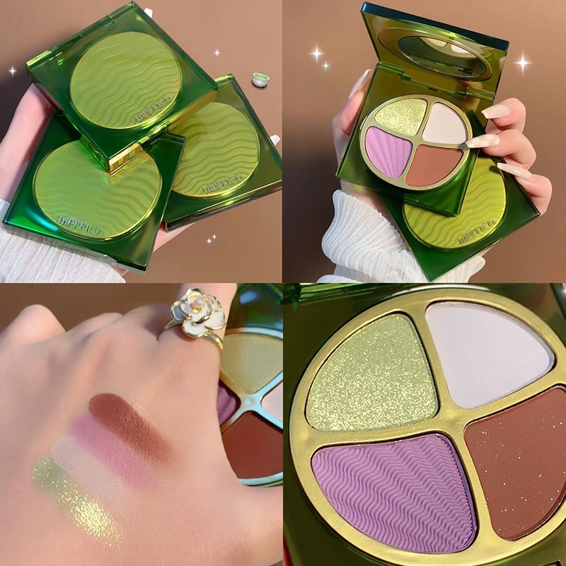 MAFFICK Four-color Eye Shadow Pearly Matte Fine Flash Everyday Earth Color Eye Shadow Palette Eyeshadow Beauty Makeup 
MAFFICK Four-color Eye Shadow Pearly Matte Fine Flash Everyday Earth Color Eye Shadow Palette Eyeshadow Beauty Makeup