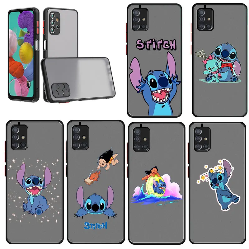 Disney Cute Stitch and Lilo For Samsung Galaxy A31 A21 A12 A02 A01 A11 A21s A02s A22 5G 4G Shockproof Armor Matte Clear Case
Disney Cute Stitch and Lilo For Samsung Galaxy A31 A21 A12 A02 A01 A11 A21s A02s A22 5G 4G Shockproof Armor Matte Clear Case