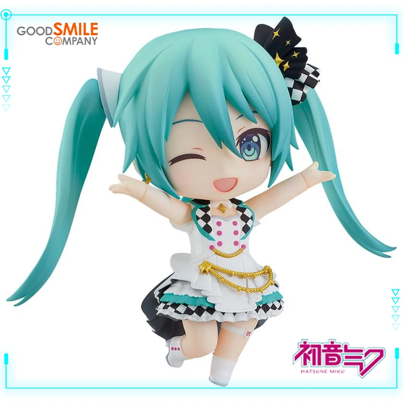 Оригинальные оригинальные NENDOROID VOCALOID, виртуальный певец Hatsune Miku, цветные сценические фигурки SEKAI сцены 10 см, модель
Оригинальные оригинальные NENDOROID VOCALOID, виртуальный певец Hatsune Miku, цветные сценические фигурки SEKAI сцены 10 см, модель