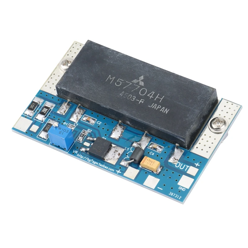 410-470 MHZ 20W UHF RF Radio Power Amplifier AMP 433MHZ for 450C Relay Digital Radio Model Airplane
410-470 MHZ 20W UHF RF Radio Power Amplifier AMP 433MHZ for 450C Relay Digital Radio Model Airplane
