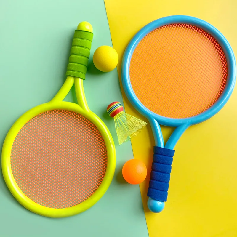 Children Badminton Racket Outdoor Sports Toy Double Tennis Indoor Outdoor Parent-child Interaction Toys
Children Badminton Racket Outdoor Sports Toy Double Tennis Indoor Outdoor Parent-child Interaction Toys