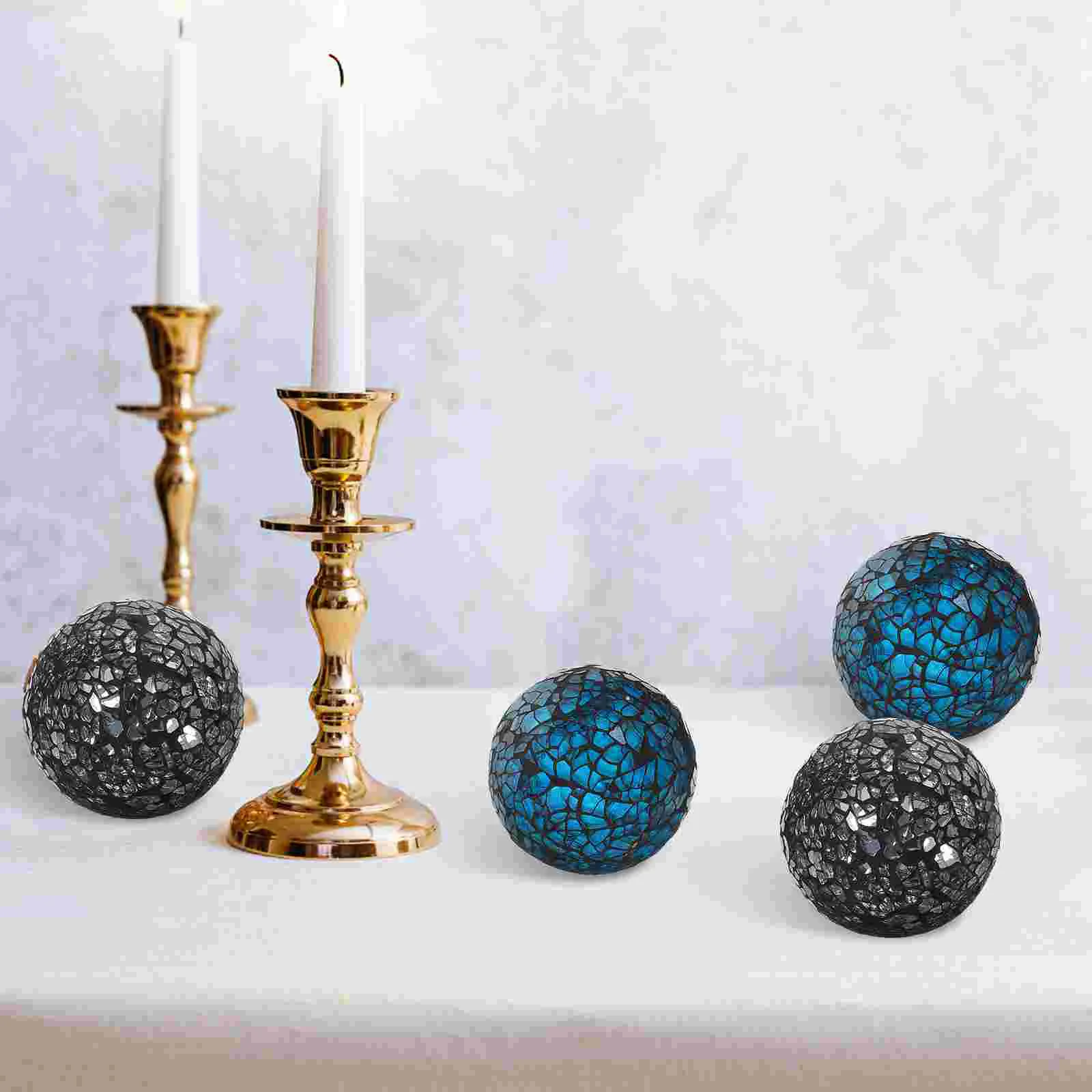 4 Pcs Mosaic Ball Home Desktop Ornament Decor Round Accessories Foam Table Sphere Decorations
4 Pcs Mosaic Ball Home Desktop Ornament Decor Round Accessories Foam Table Sphere Decorations