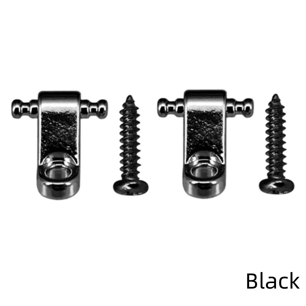 2PCS String Retainers Metal Silvery/Black/Gold For Electric Guitars Parts Guitar Roller String Trees Retainer With Screw
2PCS String Retainers Metal Silvery/Black/Gold For Electric Guitars Parts Guitar Roller String Trees Retainer With Screw