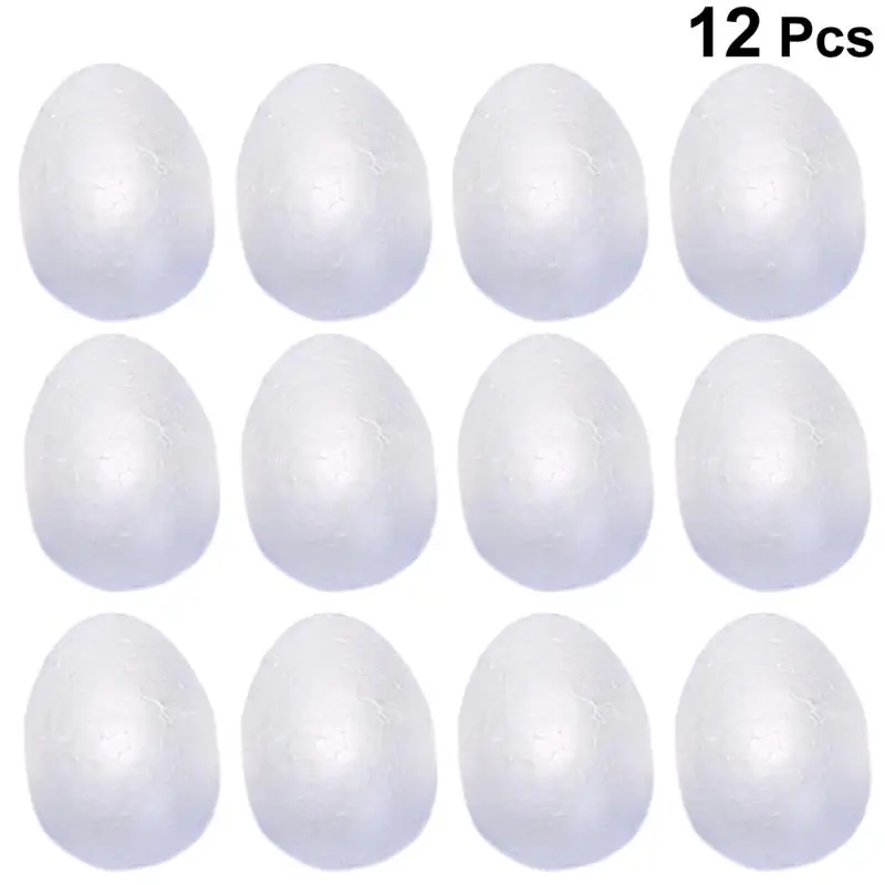 12pcs EPS Easter Eggs DIY Painting Graffiti Ornaments Kids Easter Toys Decoration Children's Hand-painted Toys
12pcs EPS Easter Eggs DIY Painting Graffiti Ornaments Kids Easter Toys Decoration Children's Hand-painted Toys