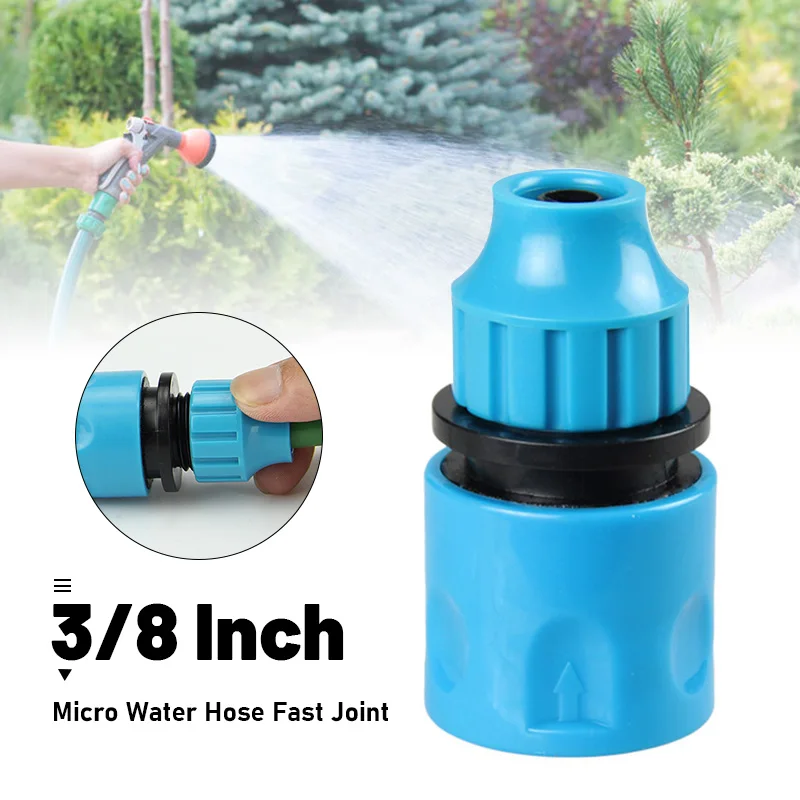 3/8 Inch Garden Micro Water Hose Fast Joint Plastic Connector Fitting Water Hose Quick Connector Garden Water Connectors
3/8 Inch Garden Micro Water Hose Fast Joint Plastic Connector Fitting Water Hose Quick Connector Garden Water Connectors
