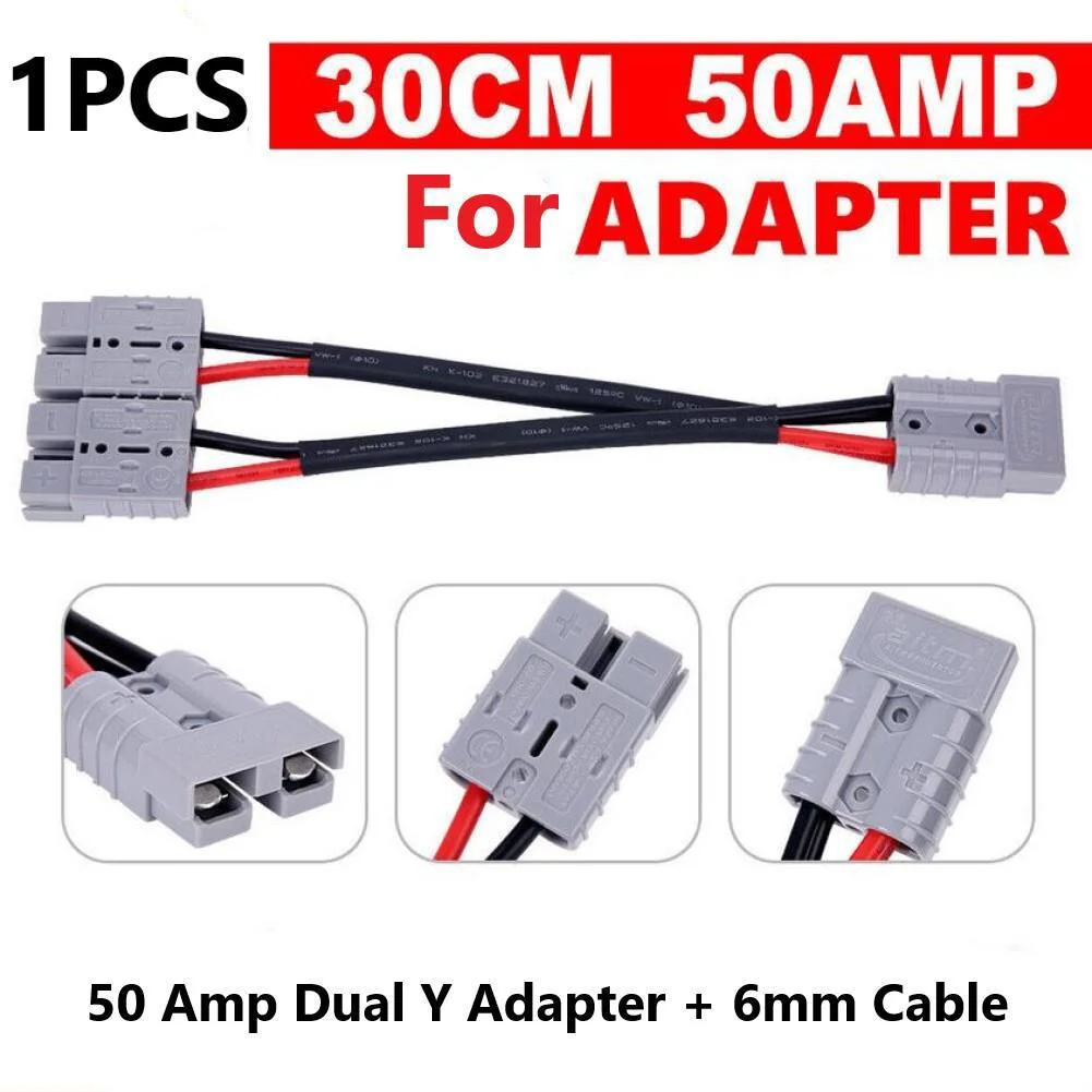 Car Y Adapter Polarity Protected 4mm 50A Accessory Battery Connector Cable For Anderson Plug Gender-Free Durable
Car Y Adapter Polarity Protected 4mm 50A Accessory Battery Connector Cable For Anderson Plug Gender-Free Durable