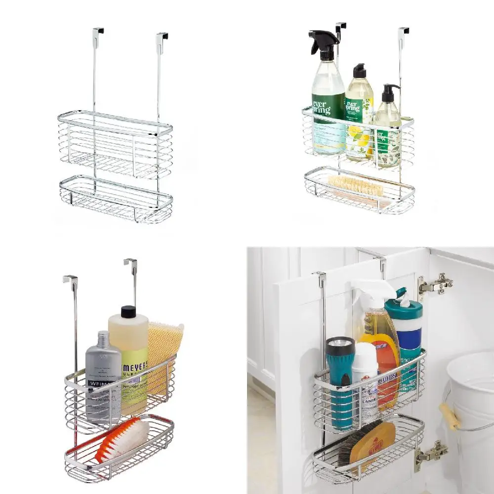 Deluxe Silver Over-the-Cabinet Storage Basket for Easy Accessibility, Convenient Organization, and Seamless Styling
Deluxe Silver Over-the-Cabinet Storage Basket for Easy Accessibility, Convenient Organization, and Seamless Styling