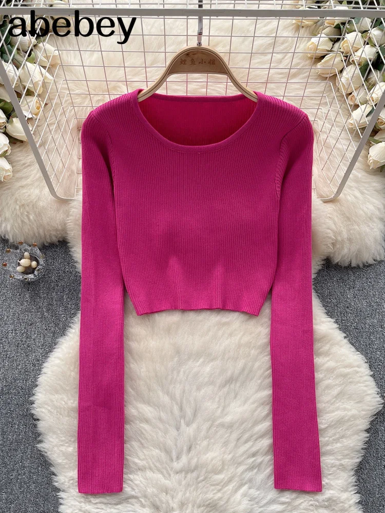 Women's Sweater Autumn Winter O-neck Solid Pullovers Shirt Knitwear Long Sleeve Casual Spring Basic Pull Femme Sweater
Women's Sweater Autumn Winter O-neck Solid Pullovers Shirt Knitwear Long Sleeve Casual Spring Basic Pull Femme Sweater