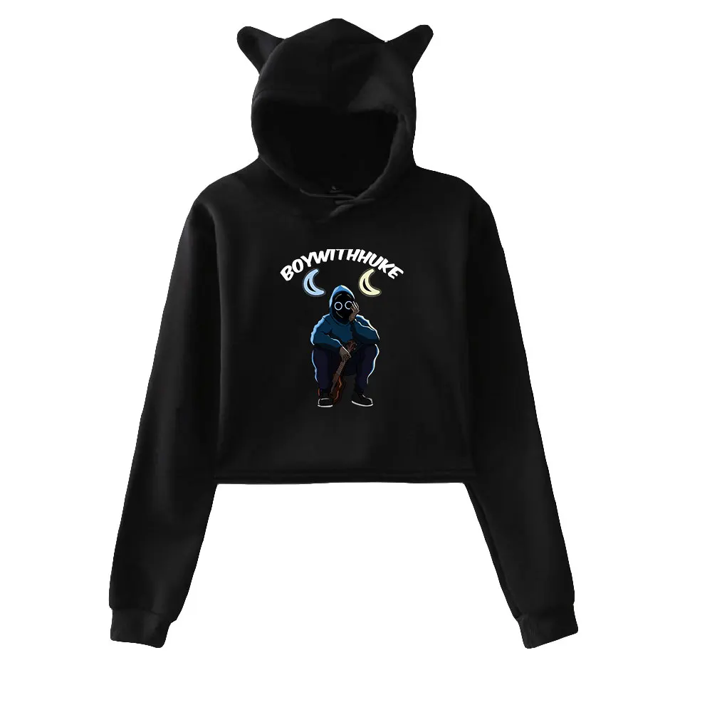 New Hoodie Boywithuke TOXIC IDGAF Understand Merch Cat Cropped Hoodies Women/Girl Hooded Crop Tops Loose Sweatshirt
New Hoodie Boywithuke TOXIC IDGAF Understand Merch Cat Cropped Hoodies Women/Girl Hooded Crop Tops Loose Sweatshirt