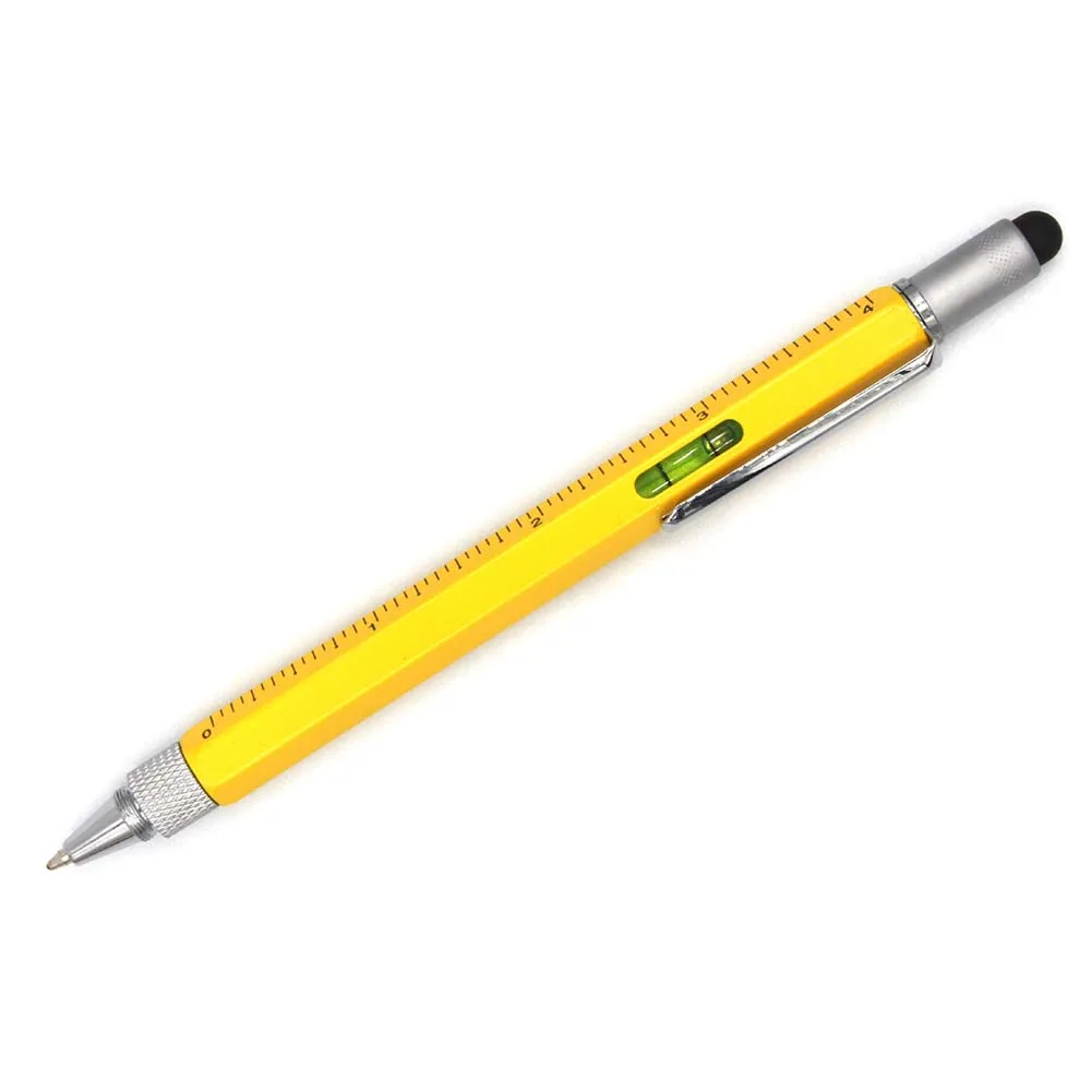 6 In1 Multifunction Ballpoint Pen With Modern Handheld Tool Measure Technical Ruler Screwdriver Touch Screen Stylus Spirit Level
6 In1 Multifunction Ballpoint Pen With Modern Handheld Tool Measure Technical Ruler Screwdriver Touch Screen Stylus Spirit Level