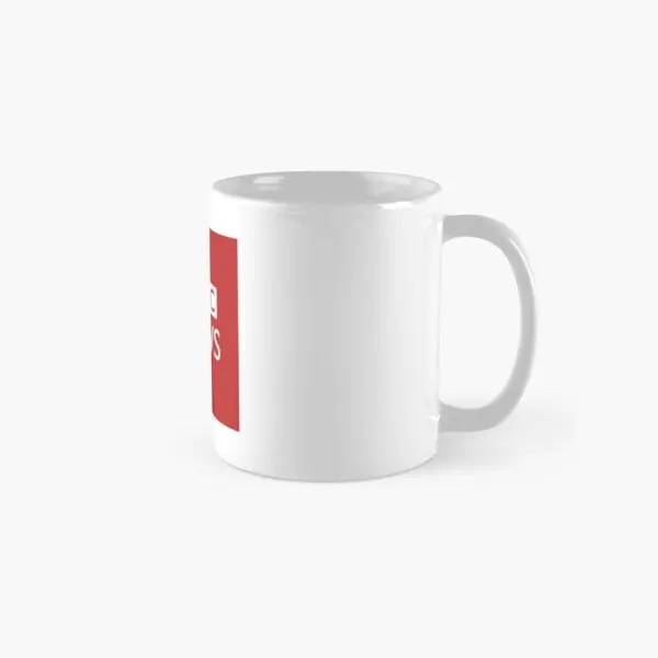 

Bbc News Logo Red Classic Mug Image Coffee Printed Design Drinkware Cup Tea Picture Handle Round Photo Simple Gifts
