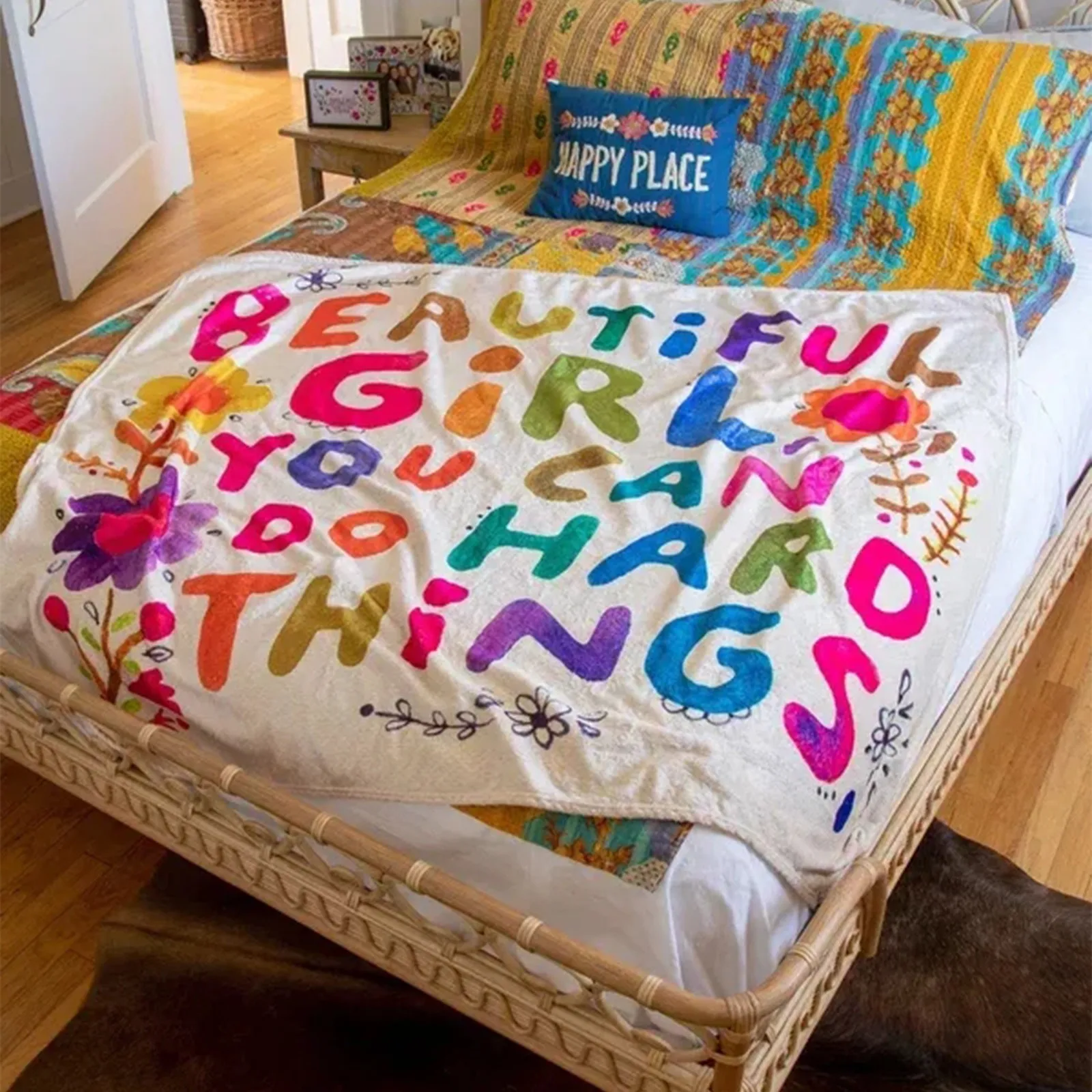 Blankets Cheer text print Carpet Decoration Flower Blanket Carpet Sofa Leisure Carpet Single Tapestry Sofa Blanket Throw Blanket
Blankets Cheer text print Carpet Decoration Flower Blanket Carpet Sofa Leisure Carpet Single Tapestry Sofa Blanket Throw Blanket