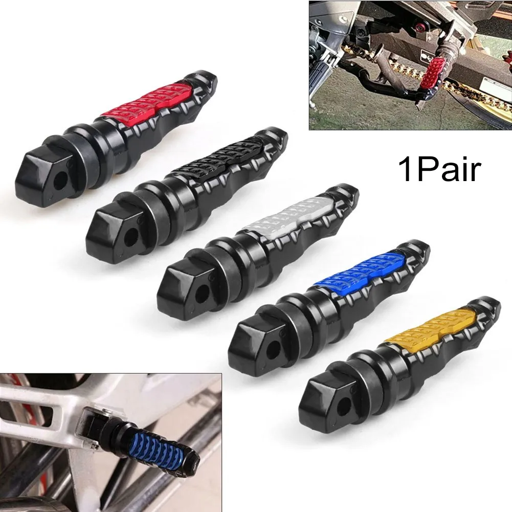 2Pcs Motorcycle Rear Passenger Foot Pegs General Aluminum Alloy Footrest Replacement Rear Footrest Accessories
2Pcs Motorcycle Rear Passenger Foot Pegs General Aluminum Alloy Footrest Replacement Rear Footrest Accessories