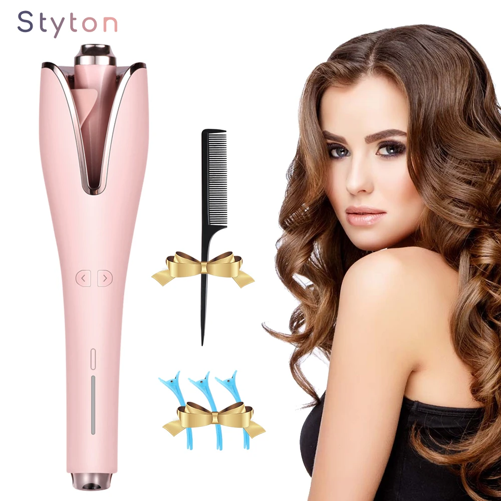 Styton Hair Curler Automatic Rotation Hair Anti-Perm Rollers Negative Ion Ceramic Curling Iron Wave Magic Styling Tool For Women
Styton Hair Curler Automatic Rotation Hair Anti-Perm Rollers Negative Ion Ceramic Curling Iron Wave Magic Styling Tool For Women