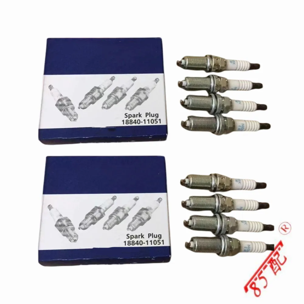 

4PCS/18840-11051 ILFR5B11 Platinum Spark Plugs FOR Hyundai GENESIS SANTA FE KIA OPTIMA RONDO 1884011051