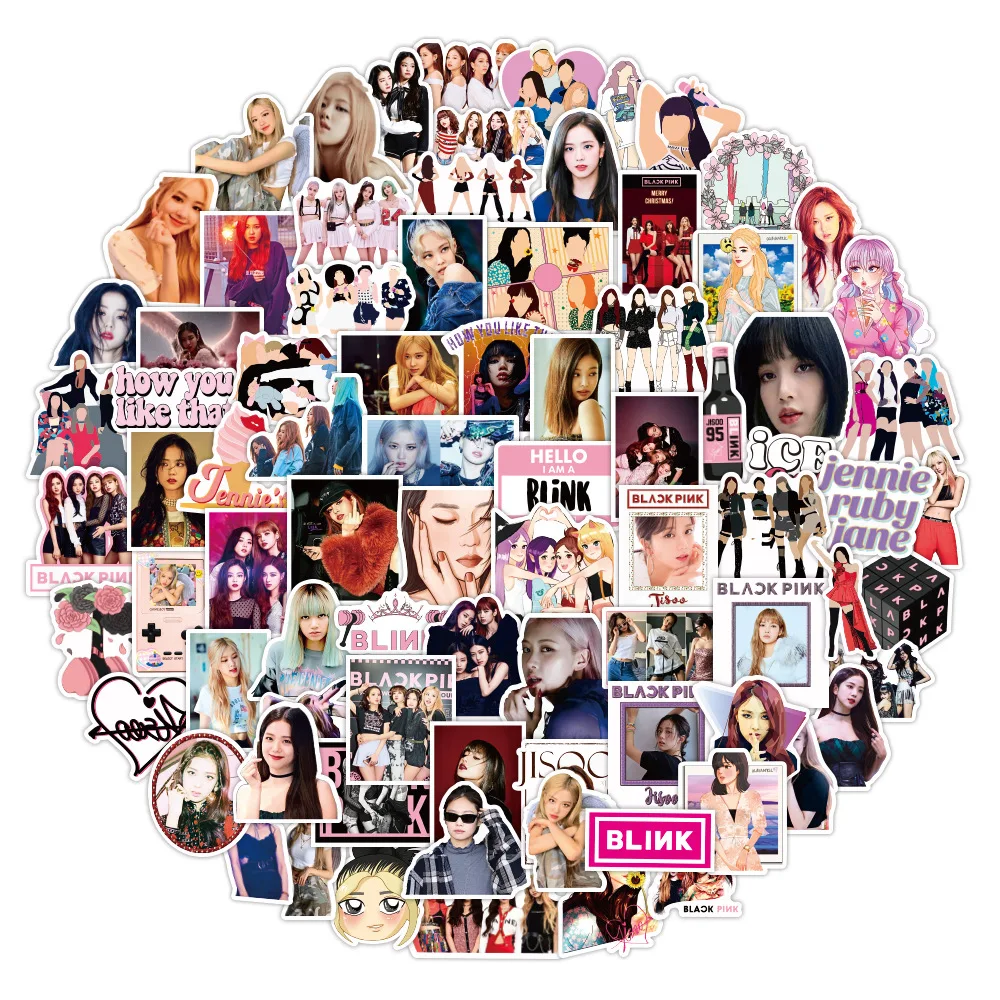 10/30/50/100Pcs Korea Kpop Black Pink Stickers Girls Graffiti Decal Decoration Laptop Phone Guitar Bike Luggage Bike Sticker Toy
10/30/50/100Pcs Korea Kpop Black Pink Stickers Girls Graffiti Decal Decoration Laptop Phone Guitar Bike Luggage Bike Sticker Toy