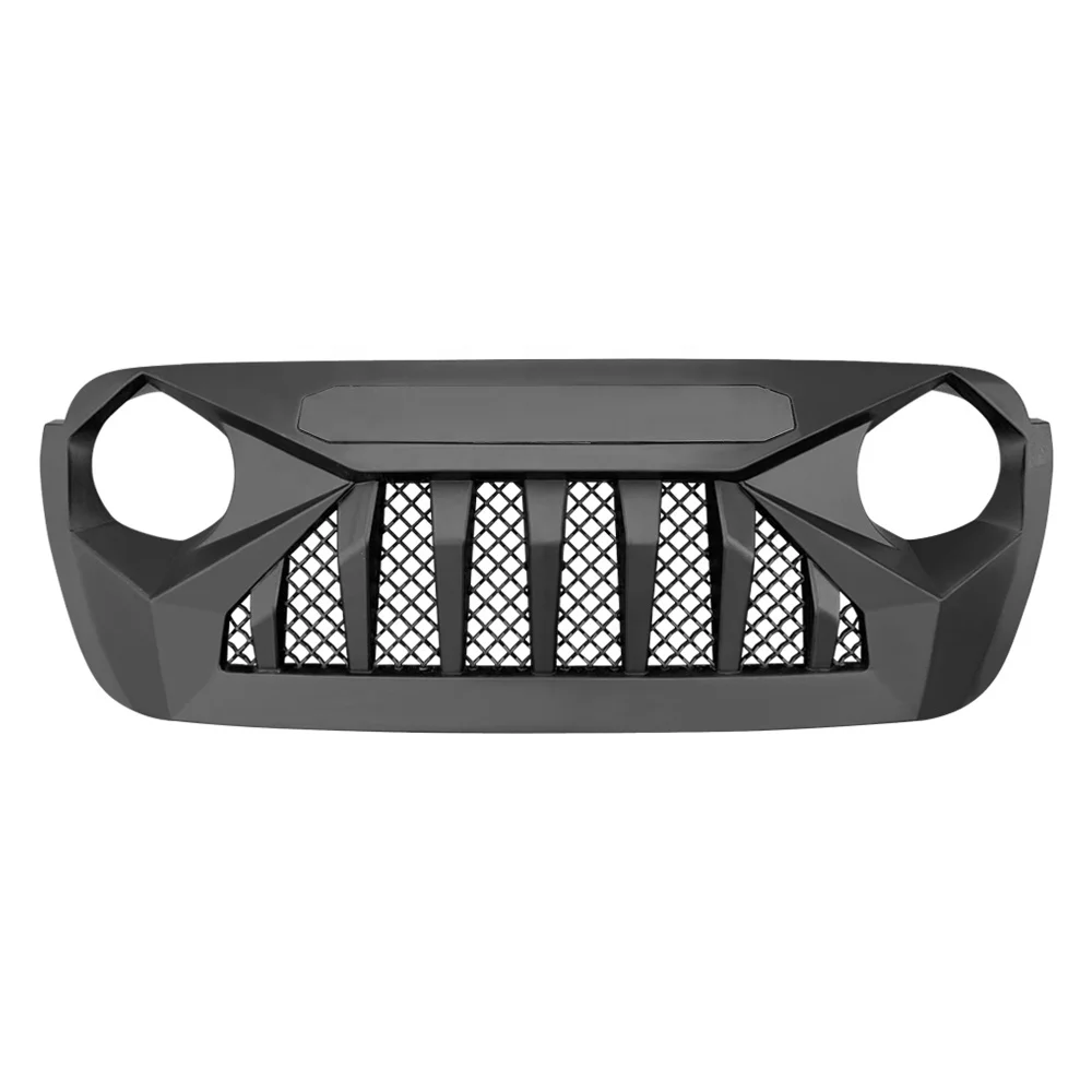 

US STOCK American Modified Front Bumper Grille For jeep wrangler jl accessories / Gladiator JT 2018-2022 Demon style