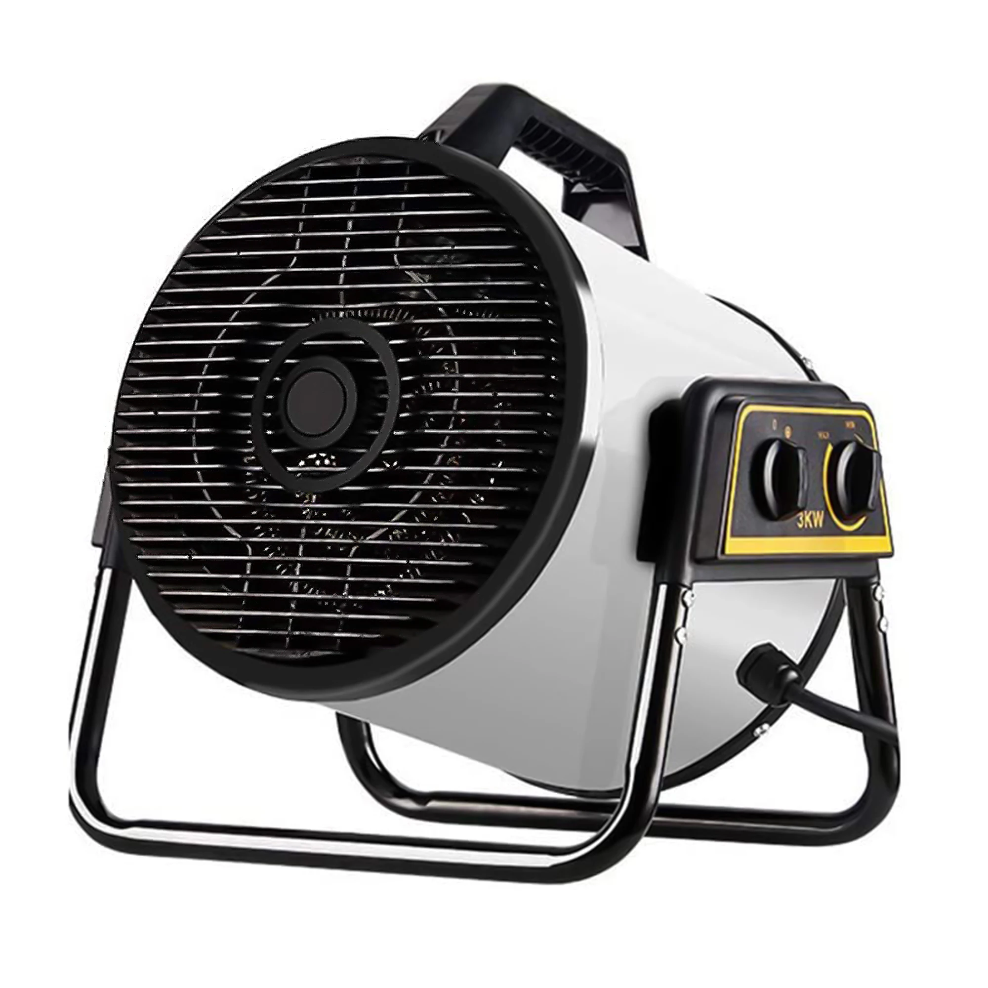 Industrial Electric Heater 3Kw, Hot Air Blowing Radiator, Large Surface Heating Unit, Portable
Industrial Electric Heater 3Kw, Hot Air Blowing Radiator, Large Surface Heating Unit, Portable