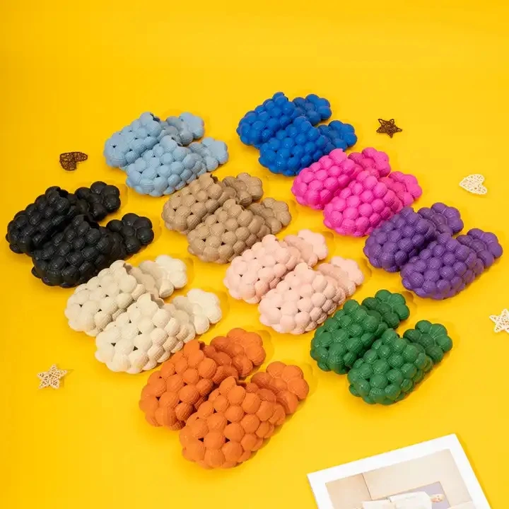 Hot New Personality Bubble Fashion Slippers Home Massage Bottom for Men and Women's Sandals Flip Flops
Hot New Personality Bubble Fashion Slippers Home Massage Bottom for Men and Women's Sandals Flip Flops