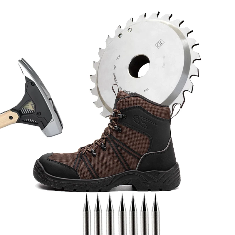 Thick-soled high-top warm Martin boots men's anti-smashing anti-piercing outdoor work shoes
Thick-soled high-top warm Martin boots men's anti-smashing anti-piercing outdoor work shoes