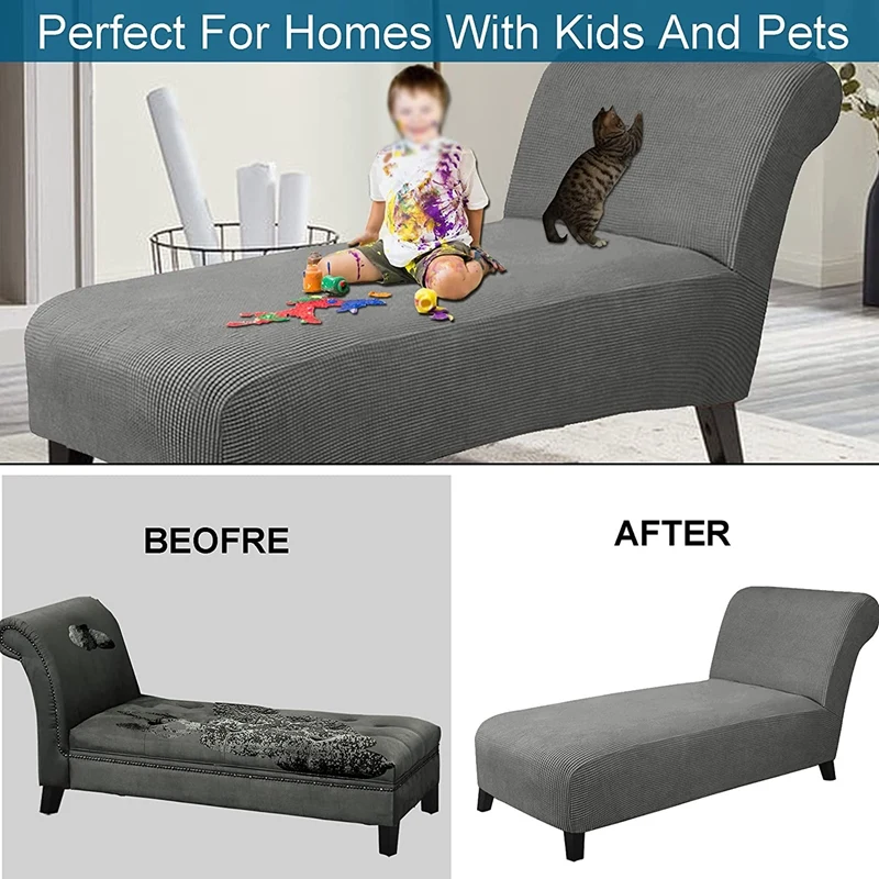 Chaise Slipcover Stretch Sofa Lounge Cover For Living Room Indoor Armless Chaise Lounge Cushion Slip Cover Protector
Chaise Slipcover Stretch Sofa Lounge Cover For Living Room Indoor Armless Chaise Lounge Cushion Slip Cover Protector