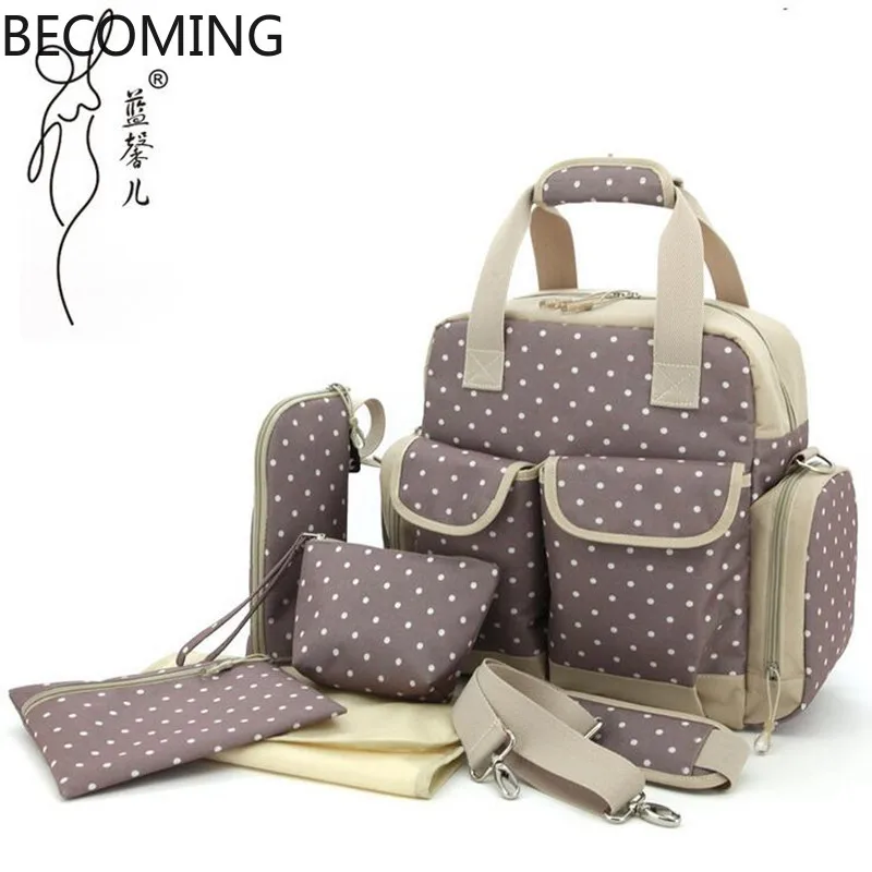 5 Pcs/Set Diaper Bag Mummy Backpack Multifunctional Large Capacity Maternity Handbag Stroller Bag Baby Changing Nappy Diaper Bag
5 Pcs/Set Diaper Bag Mummy Backpack Multifunctional Large Capacity Maternity Handbag Stroller Bag Baby Changing Nappy Diaper Bag
