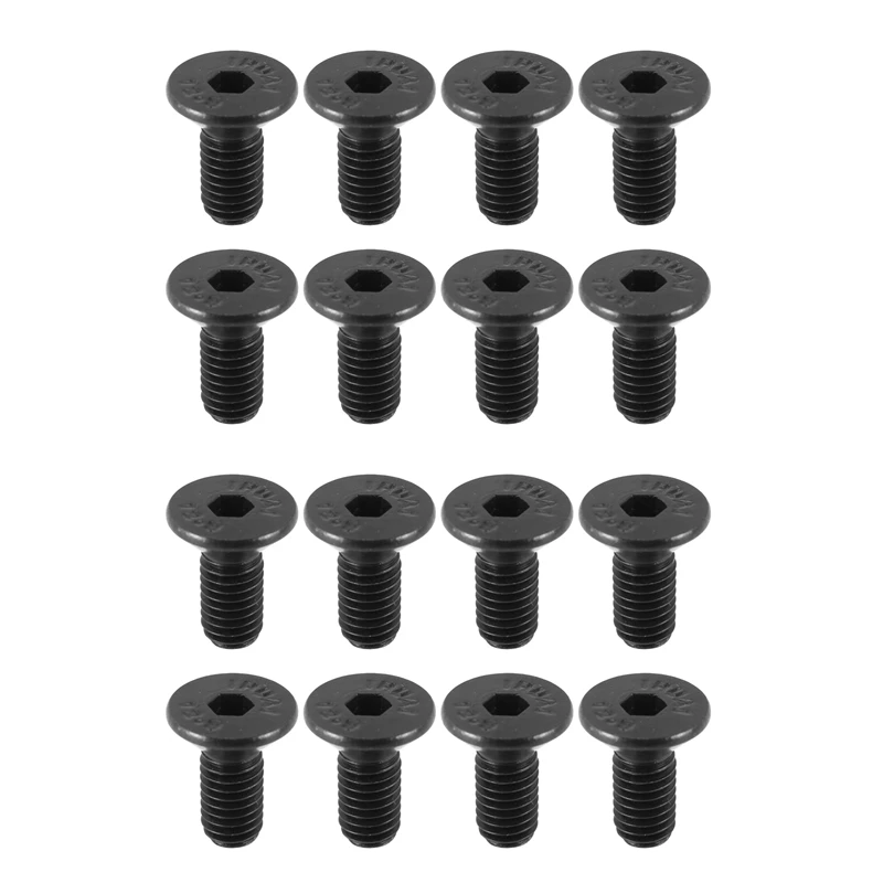 16Pcs MTB Bike Lock Shoe Cleat Mounting Screw For Shimano SPD Self-Locking Pedal Lock Steel Black
16Pcs MTB Bike Lock Shoe Cleat Mounting Screw For Shimano SPD Self-Locking Pedal Lock Steel Black