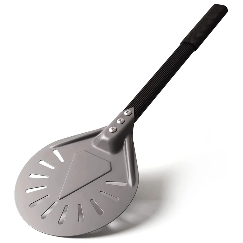 Pizza Turning Peel,7 Inch Round Aluminum Perforated Pizza Peel With Metal Handle Pizza Paddle,Pizza Oven Accessories
Pizza Turning Peel,7 Inch Round Aluminum Perforated Pizza Peel With Metal Handle Pizza Paddle,Pizza Oven Accessories