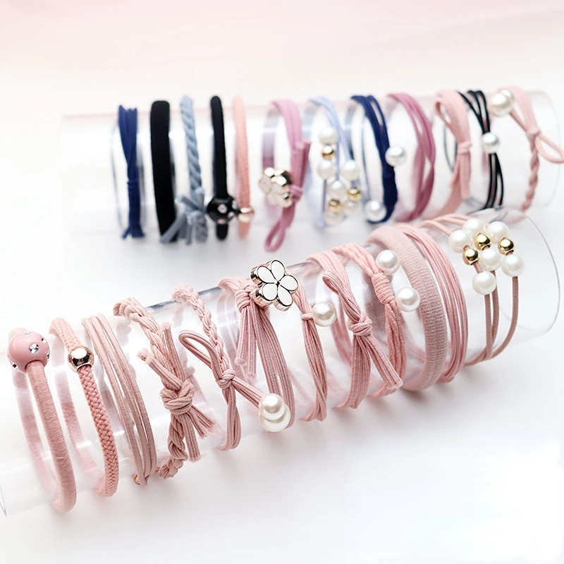 Fashionable Hair Accessories for Girls 12 Piece Set High Elasticity Hair Ties Woman Rubber Bands Tie Band Loop New Headwear
Fashionable Hair Accessories for Girls 12 Piece Set High Elasticity Hair Ties Woman Rubber Bands Tie Band Loop New Headwear
