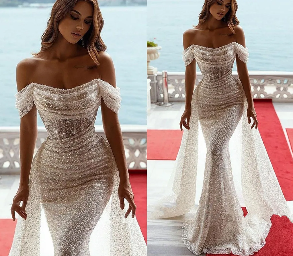 Sexy Glitter Bodycon Mermaid Evening Formal Dresses 2022 Off Shoulder Boho Sequin Prom Bridal Gowns Vestidos De Fiesta
Sexy Glitter Bodycon Mermaid Evening Formal Dresses 2022 Off Shoulder Boho Sequin Prom Bridal Gowns Vestidos De Fiesta