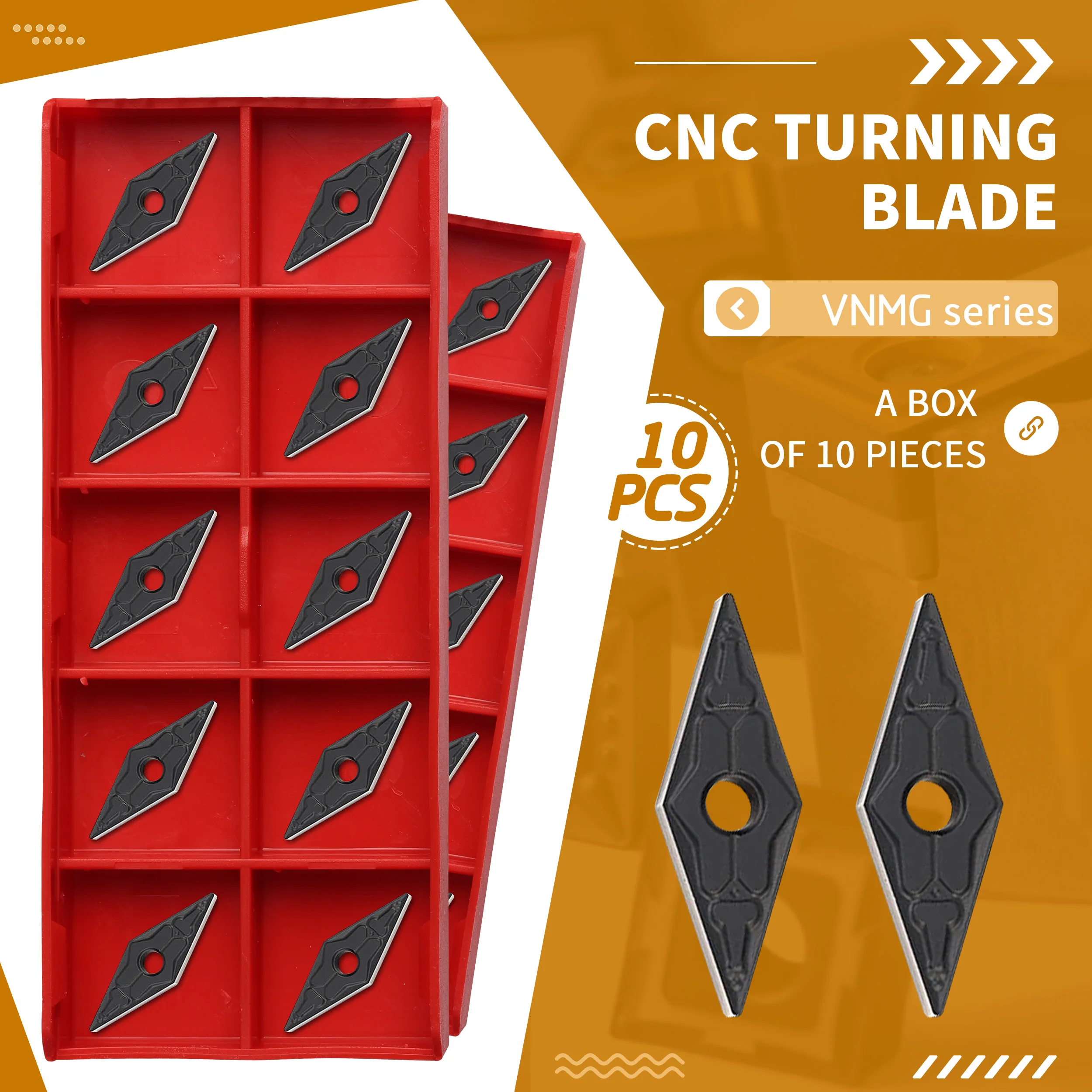10pcs VNMG160404 VNMG160408 TM VNMG160412-TM NK3100 high hardness carbide inserts CNC lathe tool wear resistance for steel part
10pcs VNMG160404 VNMG160408 TM VNMG160412-TM NK3100 high hardness carbide inserts CNC lathe tool wear resistance for steel part