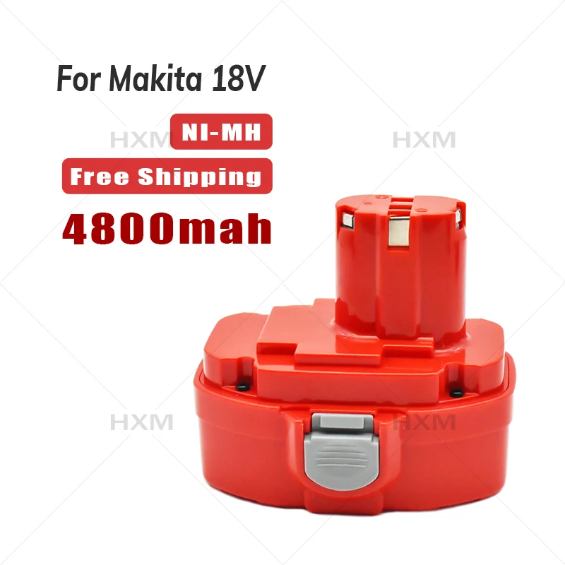 Brand NEW 18V 4800mAh for Makita Ni-MH Rechargeable Battery 1822 1823 1834 1835 192827-3 822 PA18 5620DWA 5036DA ML183 6347D
Brand NEW 18V 4800mAh for Makita Ni-MH Rechargeable Battery 1822 1823 1834 1835 192827-3 822 PA18 5620DWA 5036DA ML183 6347D