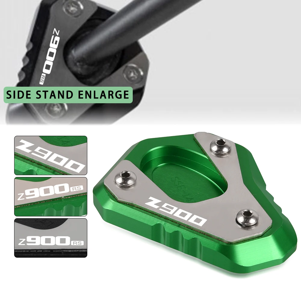 Motorcycle Kickstand Plate Pad Side Stand Enlarge For KAWASAKI Z900 Z900RS 2017-2021 2022 2023 Z900SE 2020-2023 Z 900RS Cafe
Motorcycle Kickstand Plate Pad Side Stand Enlarge For KAWASAKI Z900 Z900RS 2017-2021 2022 2023 Z900SE 2020-2023 Z 900RS Cafe