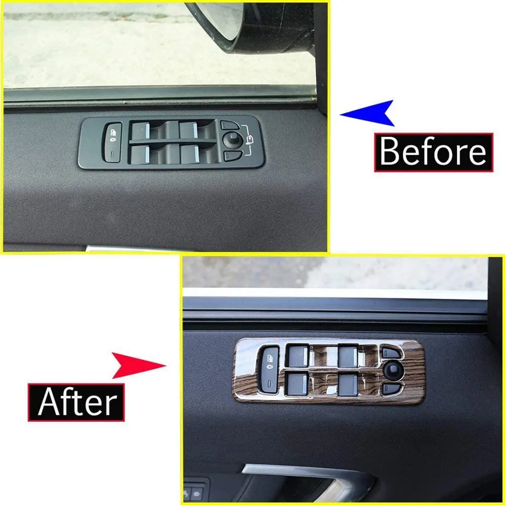 ABS Plastic Window Lift Switch Button Frame Cover Trim For Land Rover Discovery Sport 2015 2016 2017 2018 Sands Wood Grain
ABS Plastic Window Lift Switch Button Frame Cover Trim For Land Rover Discovery Sport 2015 2016 2017 2018 Sands Wood Grain