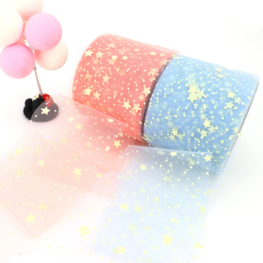 Тюль с принтом в виде звезд и слоновой кости, 6 см, 5 ярдов 
Тюль с принтом в виде звезд и слоновой кости, 6 см, 5 ярдов