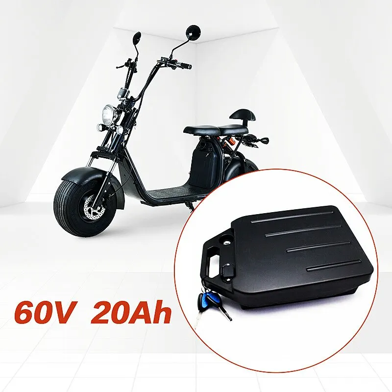 New 18650 Rechargeable 60v 20Ah Li Ion Battery for 1000w 1500w Citycoco X7 X8 X9 Trolling Motor Lithium Battery + 3A Charger
New 18650 Rechargeable 60v 20Ah Li Ion Battery for 1000w 1500w Citycoco X7 X8 X9 Trolling Motor Lithium Battery + 3A Charger