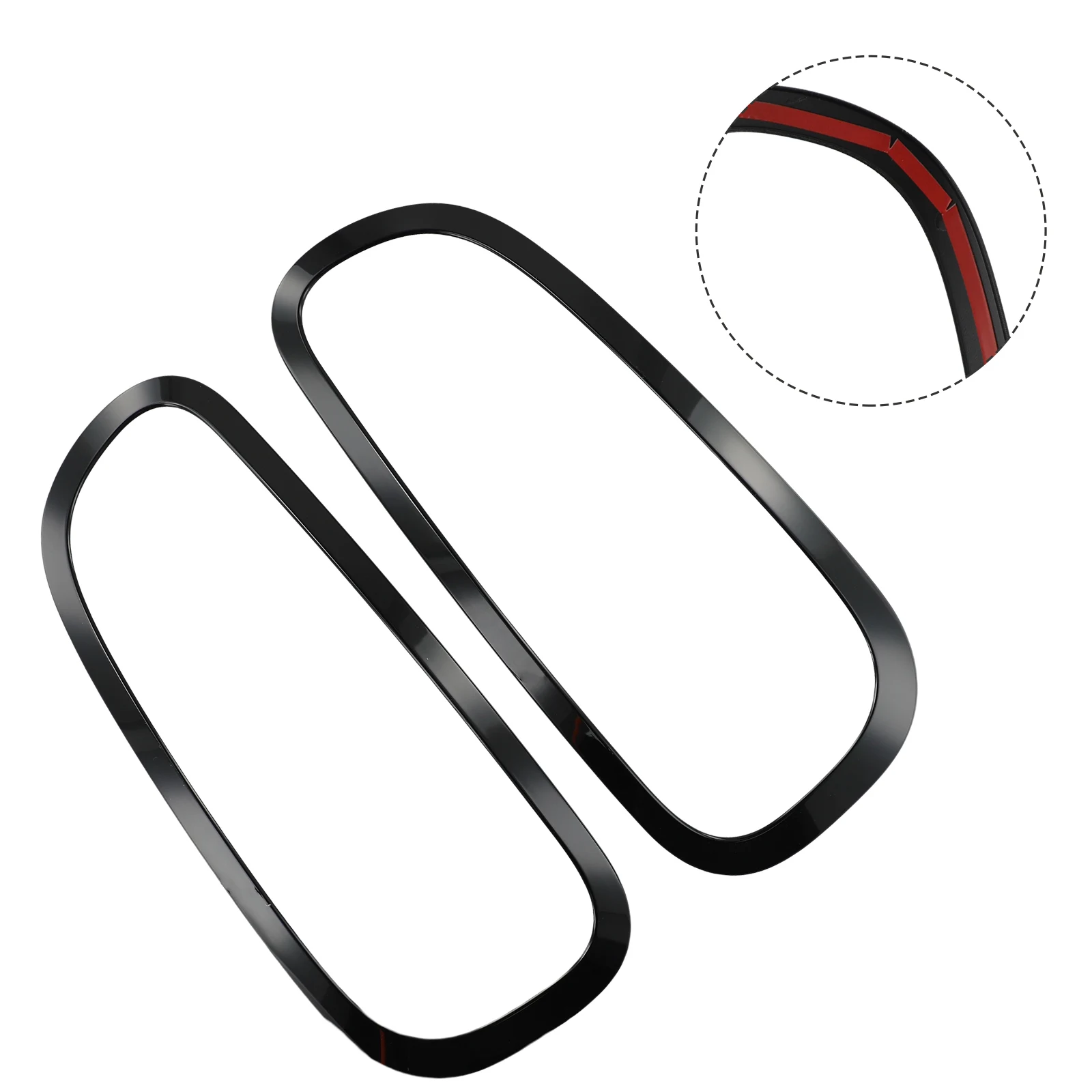 Parts Tail Light Frame Black Cover Decorative Fittings 2pcs/set Accessories Rear Tail Light Lamp Stickers Durable
Parts Tail Light Frame Black Cover Decorative Fittings 2pcs/set Accessories Rear Tail Light Lamp Stickers Durable