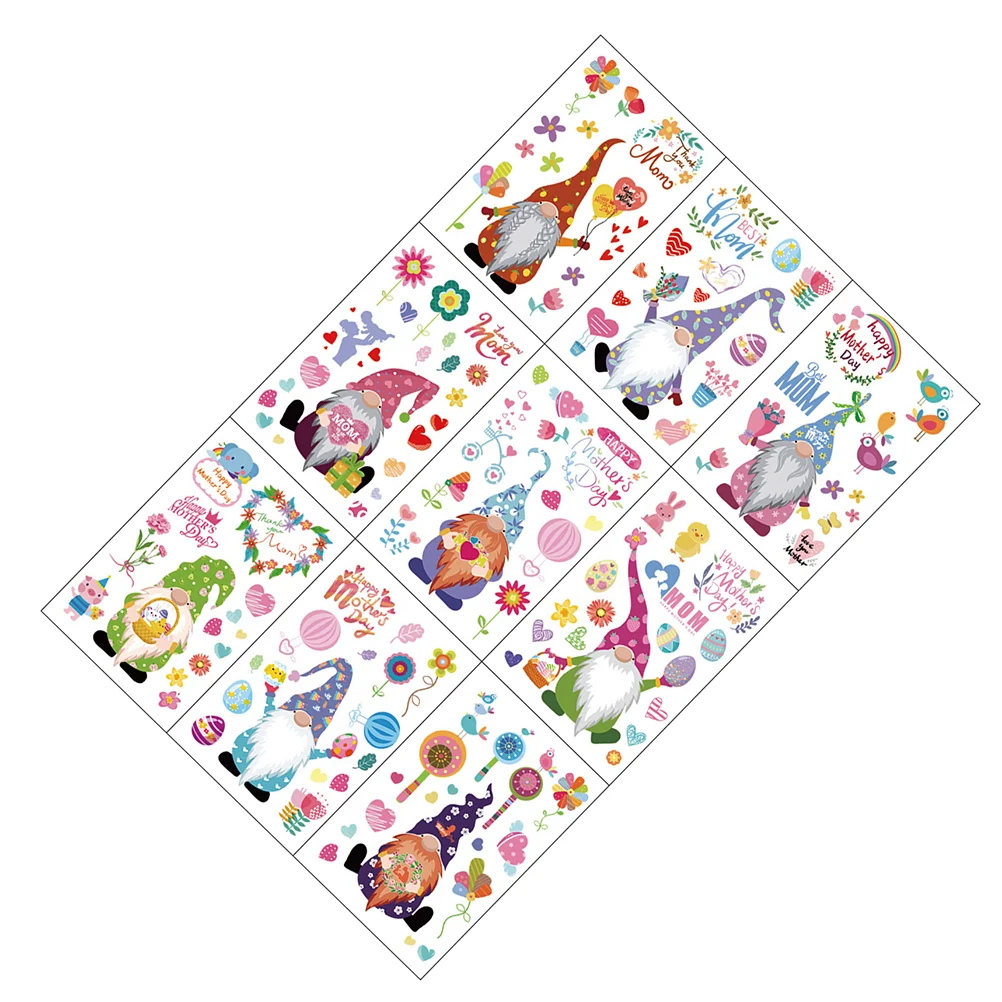 1 Set Creative Convenient Exquisite Decorative Window Decals Static Clings for Mother's Day
1 Set Creative Convenient Exquisite Decorative Window Decals Static Clings for Mother's Day