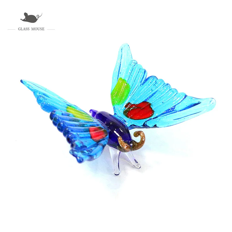 Murano Glass Butterfly Miniature Figurines Craft Ornament Home Room Table Decor Collection Cute Easter Animal Small Statue Gifts
Murano Glass Butterfly Miniature Figurines Craft Ornament Home Room Table Decor Collection Cute Easter Animal Small Statue Gifts