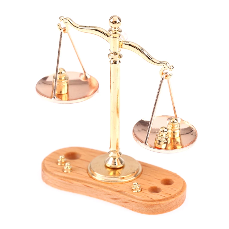 1:12 Retro Dollhouse Mini Metal Antique Balance Scale Doll Decor Playset Accessor Props Decoration For Study Toddlers Girls Kids
1:12 Retro Dollhouse Mini Metal Antique Balance Scale Doll Decor Playset Accessor Props Decoration For Study Toddlers Girls Kids