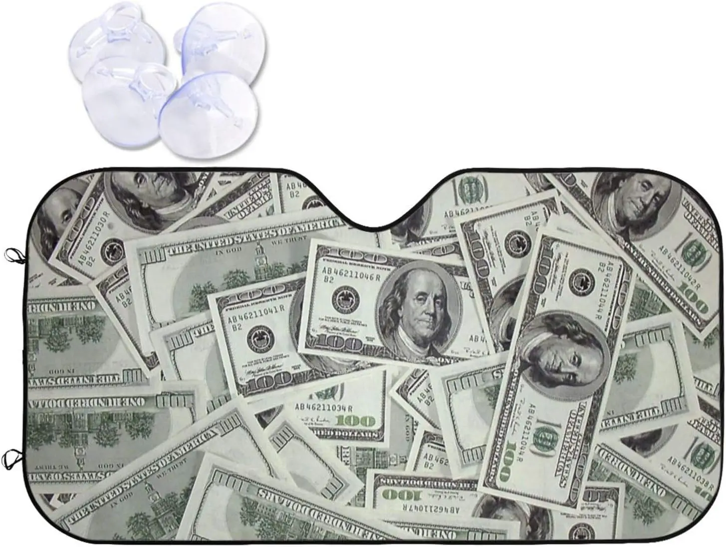 Car Windshield Sunshade Dollar Automotive Sun Shade Visor Foldable Window UV Reflector for Cars SUV Trucks Keep Vehicle Cool
Car Windshield Sunshade Dollar Automotive Sun Shade Visor Foldable Window UV Reflector for Cars SUV Trucks Keep Vehicle Cool