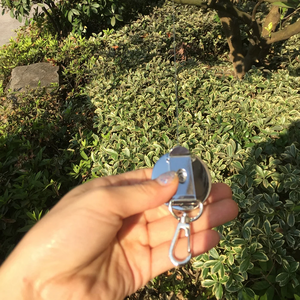 2 Pcs Heavy Duty Retractable Keychain Stainless Steel Chromed Reel with Belt Clip Belt Loop Clasp Key Ring for Home RV Camping
2 Pcs Heavy Duty Retractable Keychain Stainless Steel Chromed Reel with Belt Clip Belt Loop Clasp Key Ring for Home RV Camping