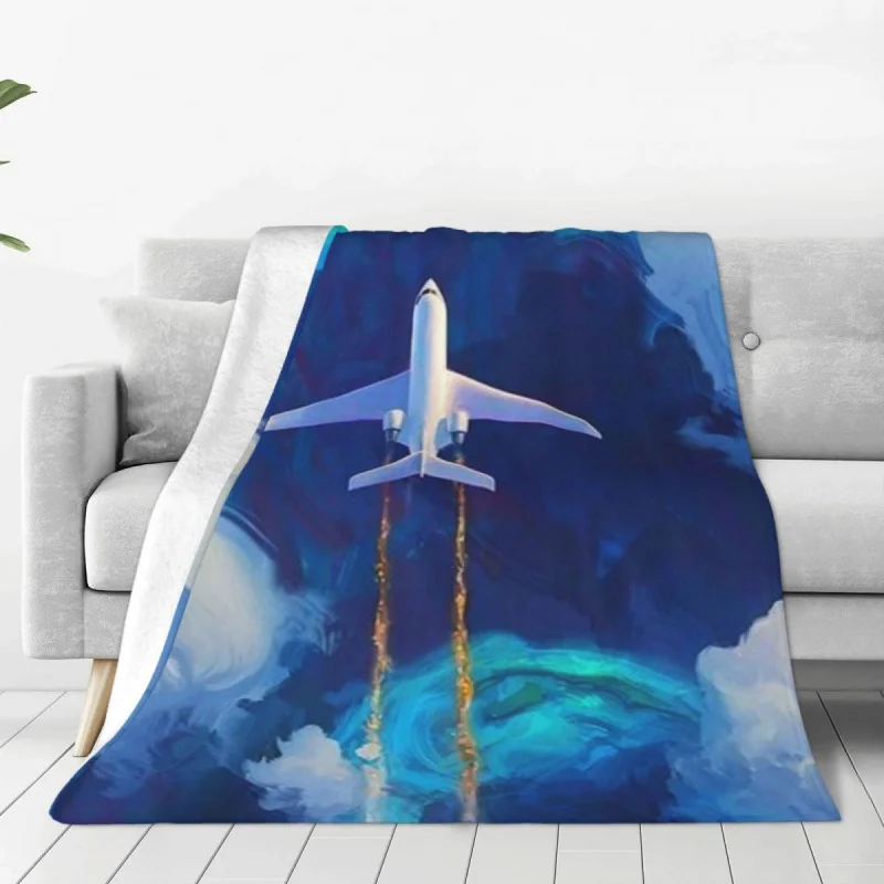 SKY PLANE Blanket Fleece Print Breathable Lightweight Thin Throw Blanket for Home Travel Quilt
SKY PLANE Blanket Fleece Print Breathable Lightweight Thin Throw Blanket for Home Travel Quilt