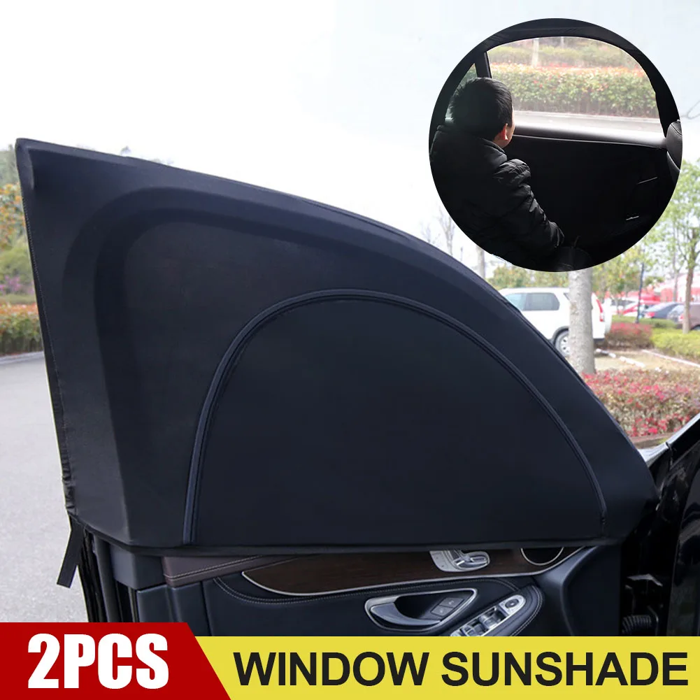 2pcs Car Sun Shade Double-Layer UV Protection Front Rear Window Shade Cover Zippered Lining Side Wndow Sunshade Anti-mosquito
2pcs Car Sun Shade Double-Layer UV Protection Front Rear Window Shade Cover Zippered Lining Side Wndow Sunshade Anti-mosquito