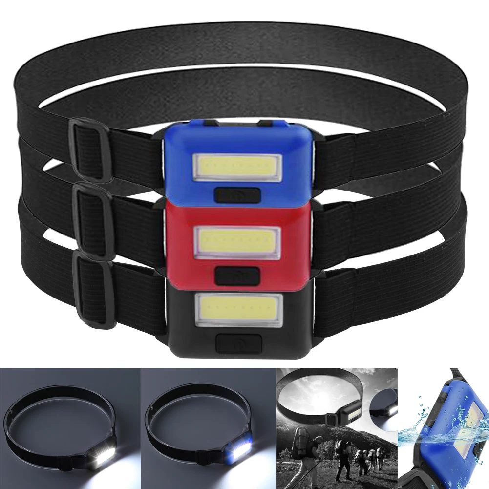 COB LED Headlamp With 3 Modes Waterproof Flashlight Outdoors Headlight Headlamp Battery Work Head Torch For Fishing Head Lamp
COB LED Headlamp With 3 Modes Waterproof Flashlight Outdoors Headlight Headlamp Battery Work Head Torch For Fishing Head Lamp