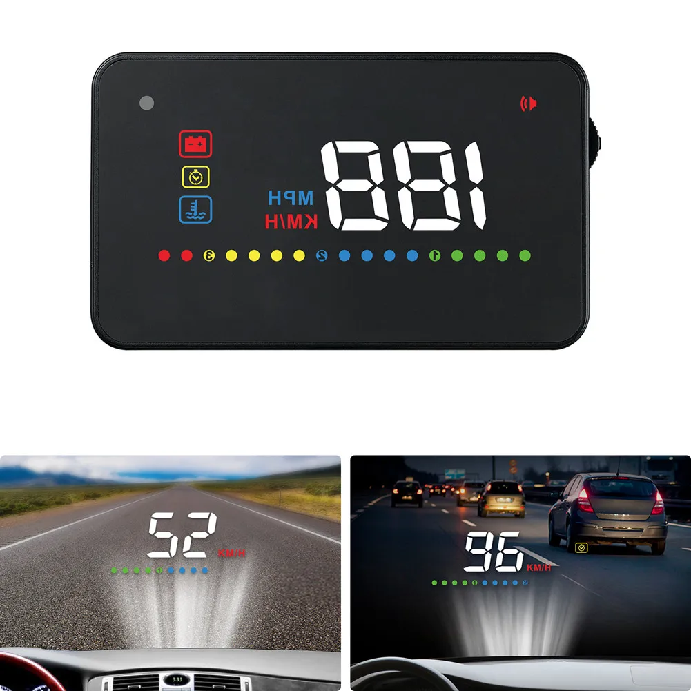 A200 3.5 Inch HUD Head Up Display Car Speed Windshield Projector Auto Electronics Shift Reminder Water Temp KM/H MPH
A200 3.5 Inch HUD Head Up Display Car Speed Windshield Projector Auto Electronics Shift Reminder Water Temp KM/H MPH