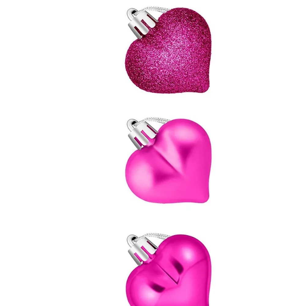 Рождественские подвески в форме сердца 12 шт.
Рождественские подвески в форме сердца 12 шт.