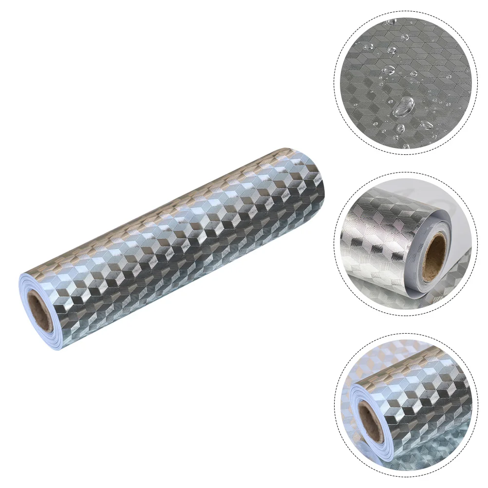 1 Roll of Professional Aluminum Foil Countertop Desktop Decal for Kitchen (Silver)
1 Roll of Professional Aluminum Foil Countertop Desktop Decal for Kitchen (Silver)